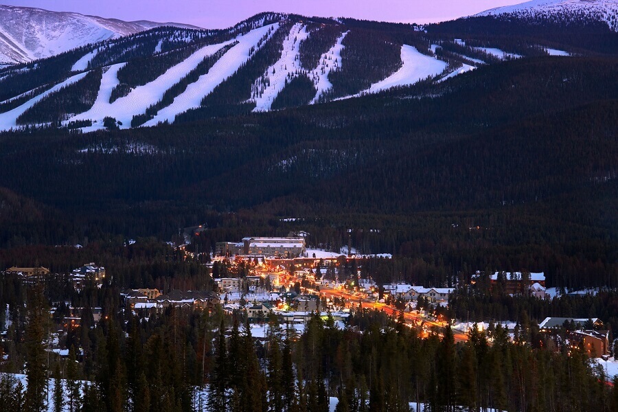 Winter Park at Dusk